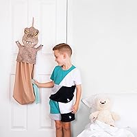 Vista 2 de Franco Cesta colgante de felpa para habitación de niños, tamaño único, Jurassic World