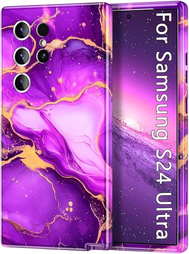 Vista 24 de Funda para Samsung Galaxy S24 Plus de 6.7 pulgadas, protector completo de lente de cámara 3 en 1 resistente cuerpo completo a prueba de golpes PC