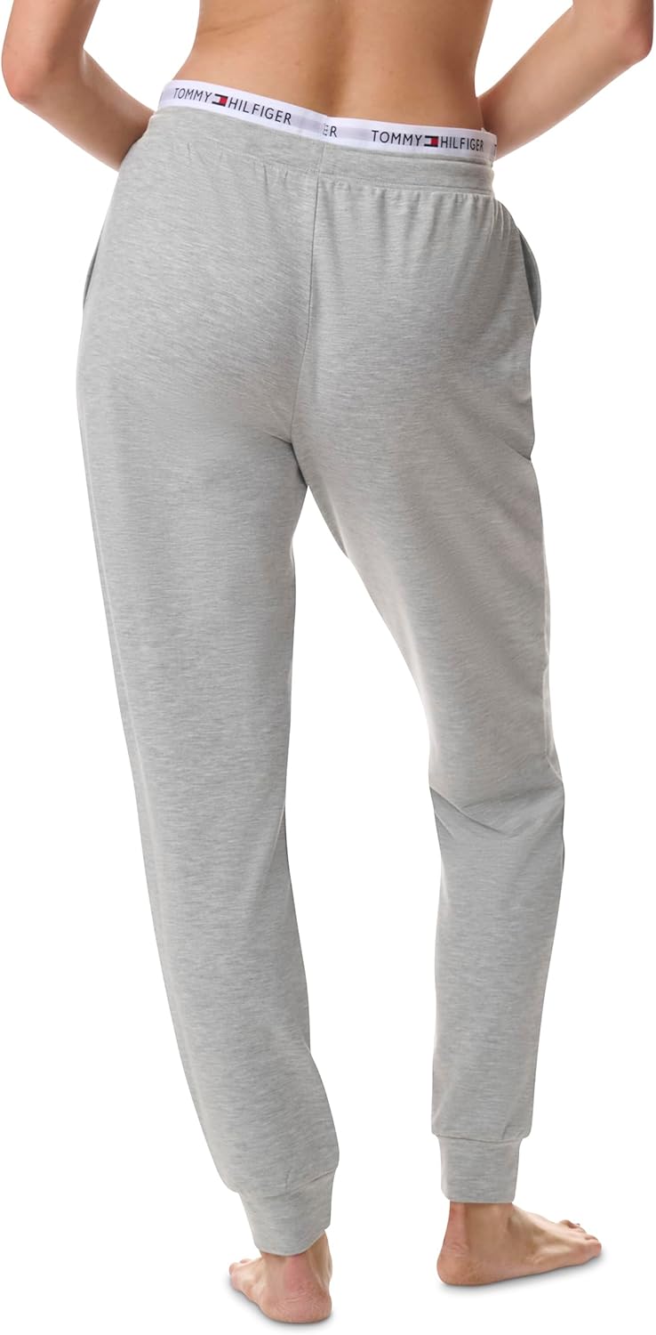 Tommy Hilfiger Womens Logo Waistband Joggers - Image 4