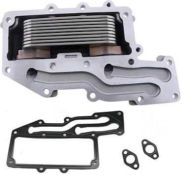 4134W001 4134W025 Oil Cooler Compatible with Perkins Engine 1104A-44 1104C-44 1104C-44T 1104C-E44 1104D-44