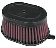 K&N High-Flow Original Lifetime Engine Air Filter: Increase Power & Accerlation, Washable, Premium: Compatible with 1987-2018 Kawasaki: (See Product Descrtiption For Select Models) KA-6589