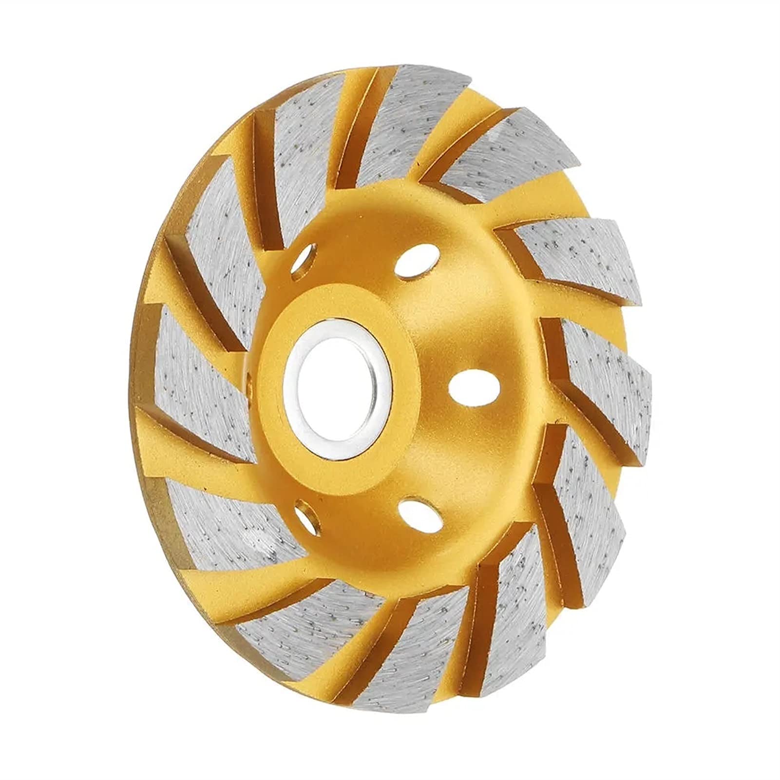 Mola in Oro con Lama Diamantata da 100X22,23 Mm per il Taglio Di Dischi Di Molatura in Granito Di Calcestruzzo per la Lucidaturaa Saldatura