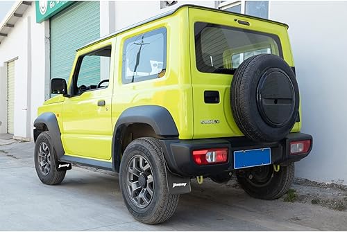 Miniatura 3 de Bestmotoring Kit de guardabarros de barro delantero y trasero ABS para automóvil Suzuki Jimny 2019-2023