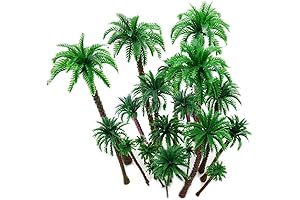 Hatisan Rainforest Diorama Trees for Cake Toppers and Model Train Railways