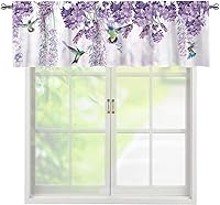 Vista 28 de ZFRXIGN Cortina de cenefa de cocina de caballo occidental para ventanas pequeñas, bolsillo azteca tribal cortinas opacas cortas para sala de estar