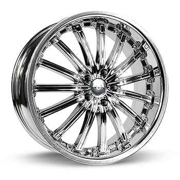 Fast Forward Chrome Edition ホイール KAWASAKI ZX6E / ZZR600 93-04 CHROME FACTORY WHEEL SET