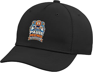 Professional Gamer Pause Menu Controller Video Game Player Adjustable Baseball Hat