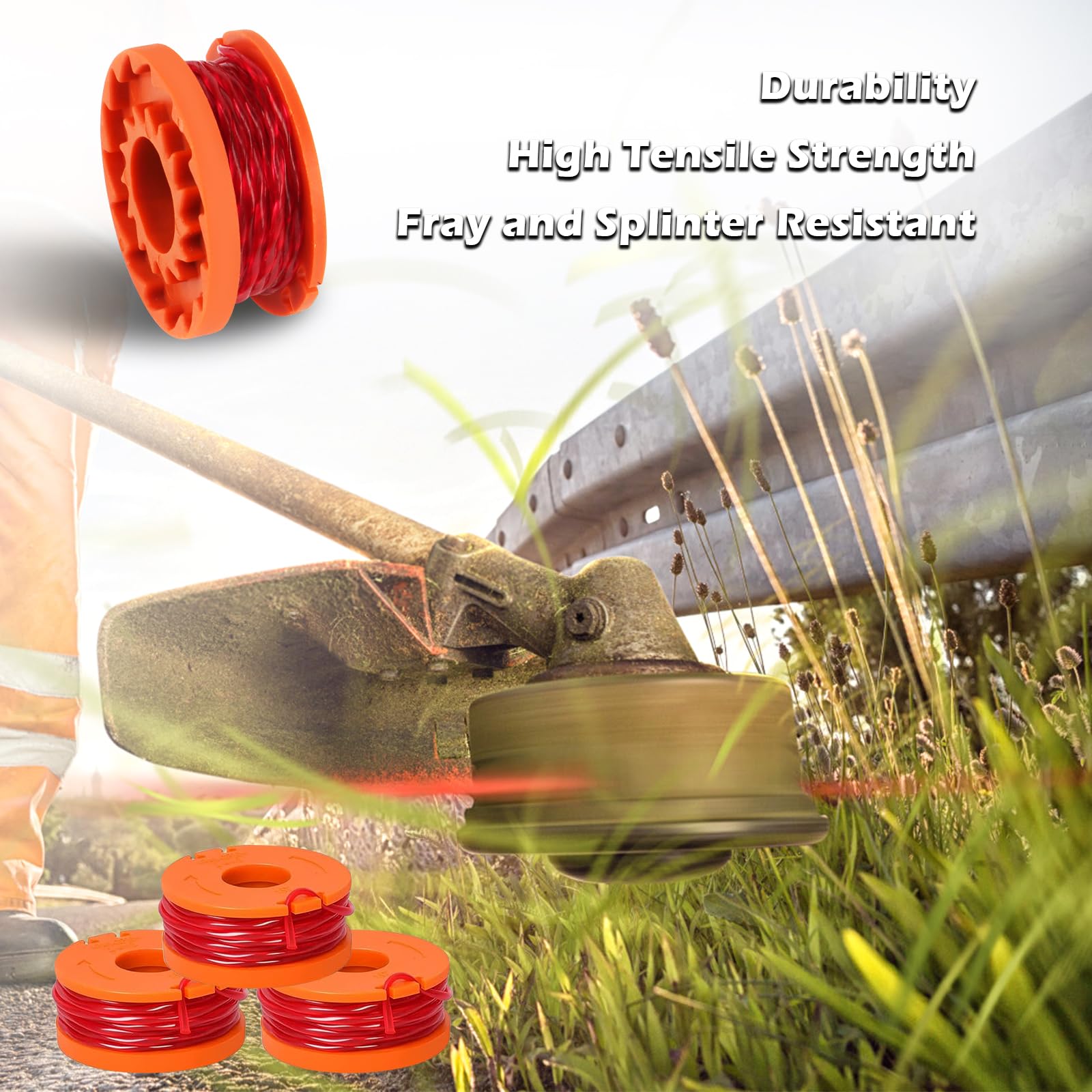 Lot De 10 œillets De Rechange Pour Tête De Débroussailleuse - Pour Jardin Ou Agriculture - Haute Dureté