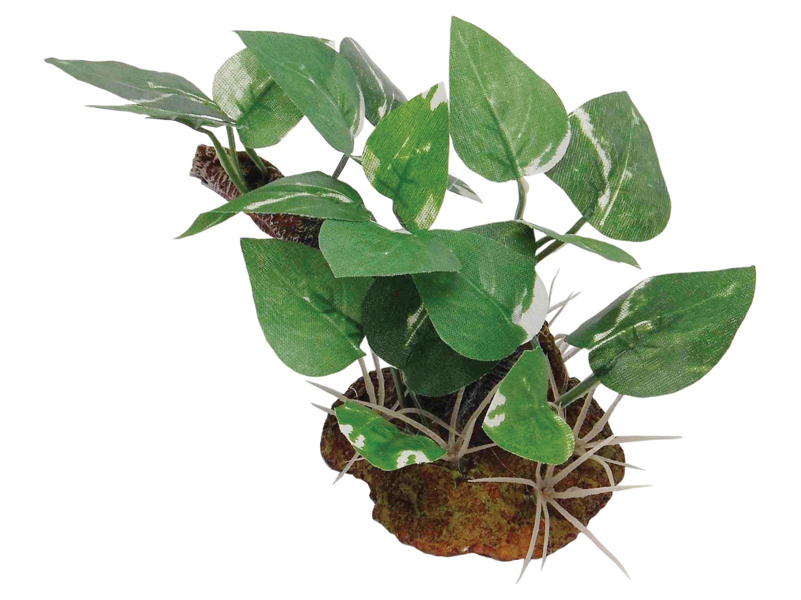 Repstyle Plant with Rock Base, 13 x 7.5 x 9 cm