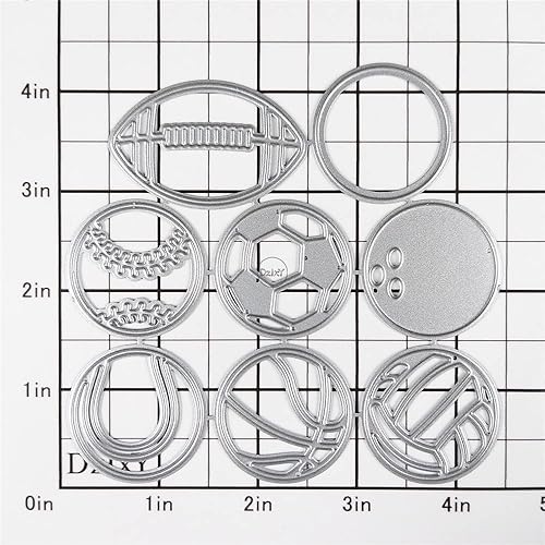 Miniatura 6 de DzIxY Bonitas notas de clip redondas troqueles de corte de metal para hacer tarjetas, juegos de troqueles de papel para grabar, álbum, plantillas