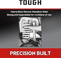 Vista 6 de Powerbuilt 648603 - Kit de herramientas para compresor de muelles helicoidales, 5 piezas, resortes helicoidales rectos o curvos, amortiguadores