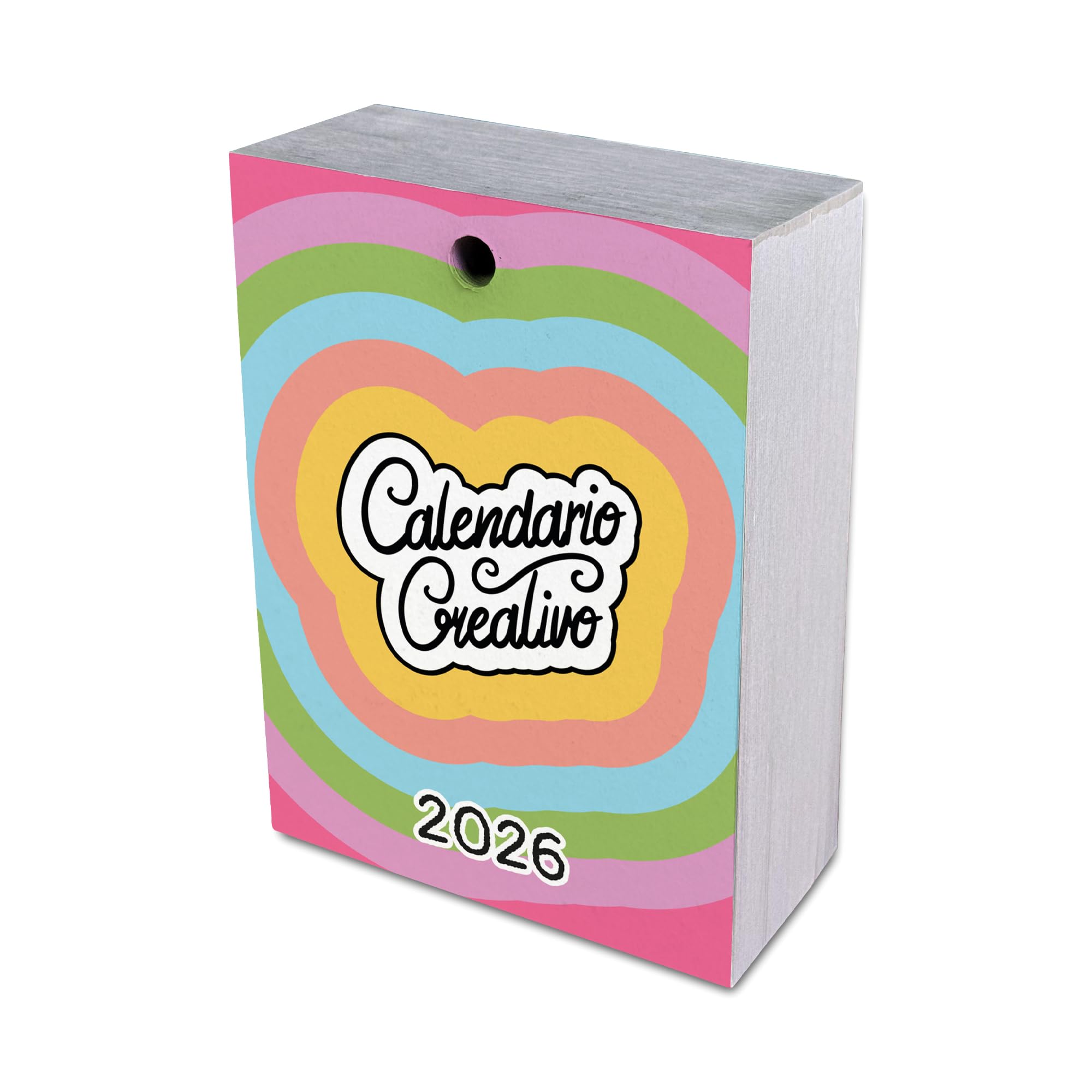 Calendario Creativo 2026, Ricarica Blocchetto, 365 Giorni di Ironia, Ispirazione, Curiosità e giochi (Diversi, Blocchetto singolo)