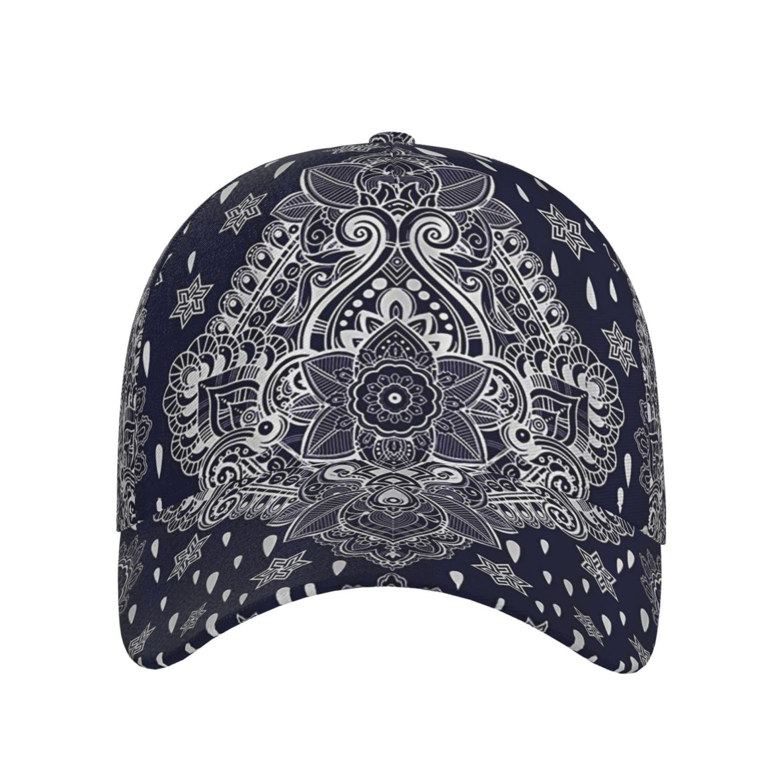 Amazon.co.jp: キャップ バンダナ柄 ペイズリー 野球帽 太陽帽