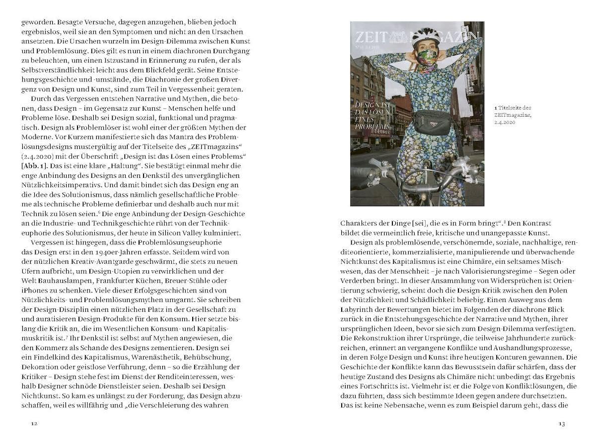 Das Design-Dilemma zwischen Kunst und Problemlösung (Hatje Cantz Text, Band 7)