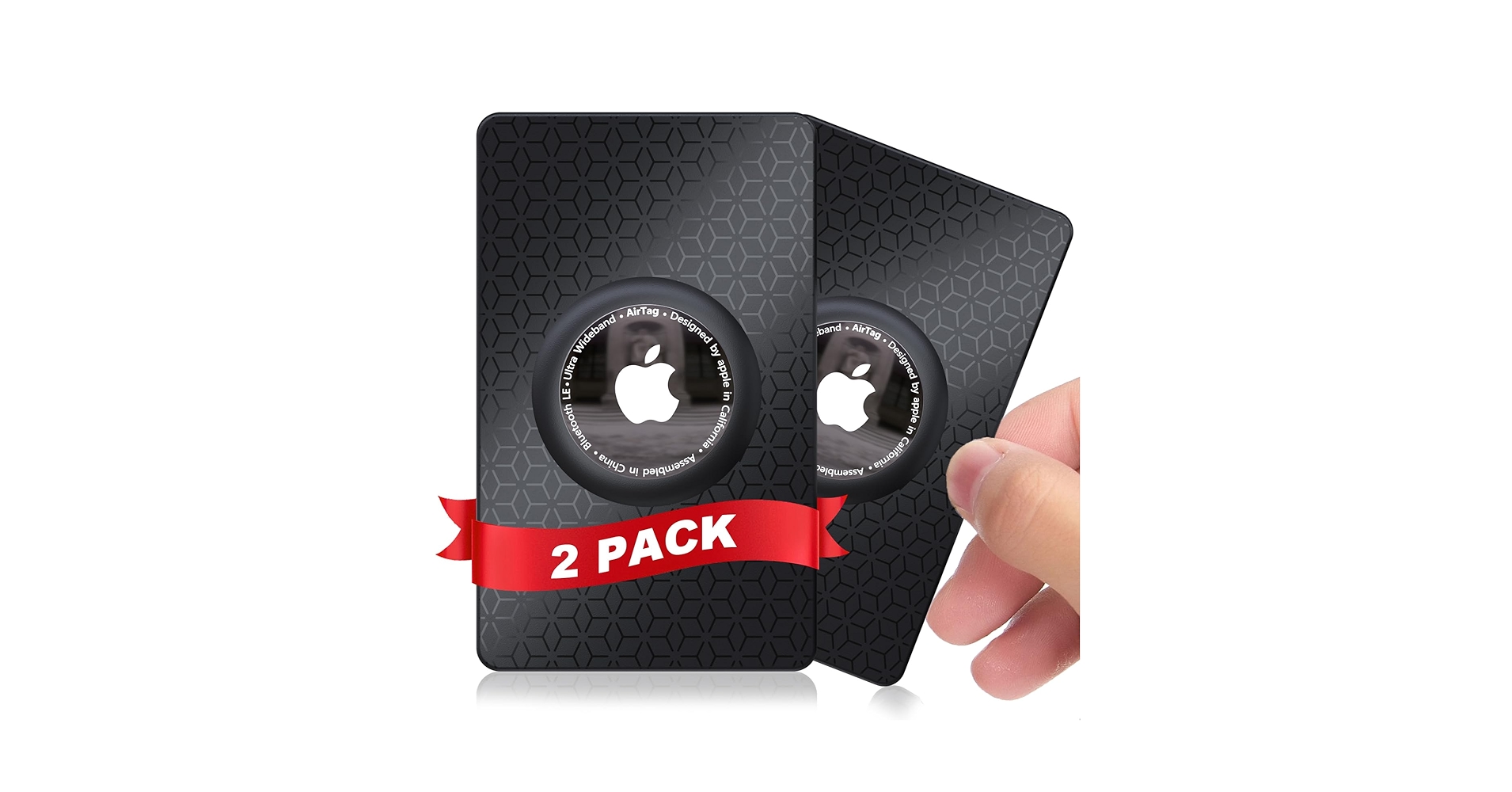 Amazon.com: 2Pack Airtag Wallet Holder, Ultra Thin (0.1