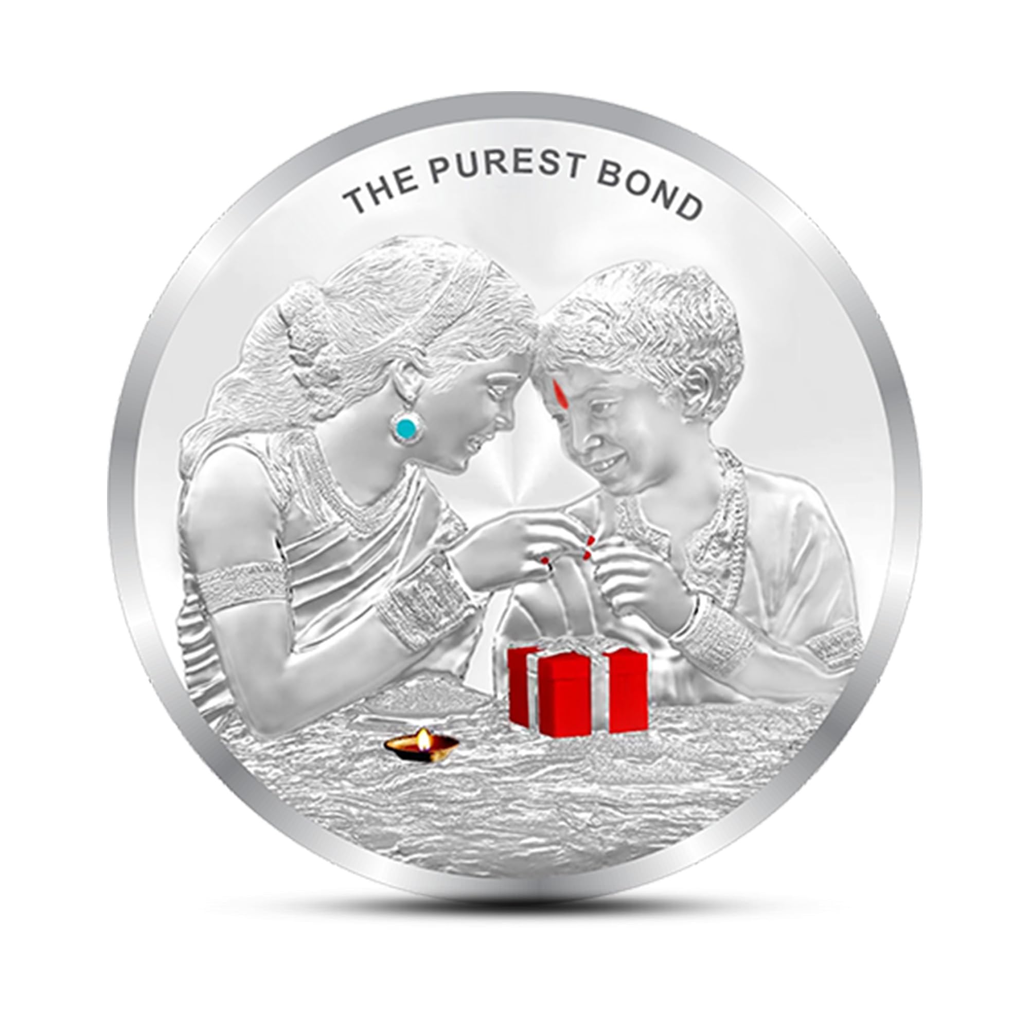 Precious Moments Raksha Bandhan Silver Coin (999) Purity by ACPL