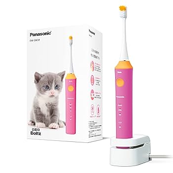 Amazon.co.jp: パナソニック 電動歯ブラシ キッズドルツ ピンク