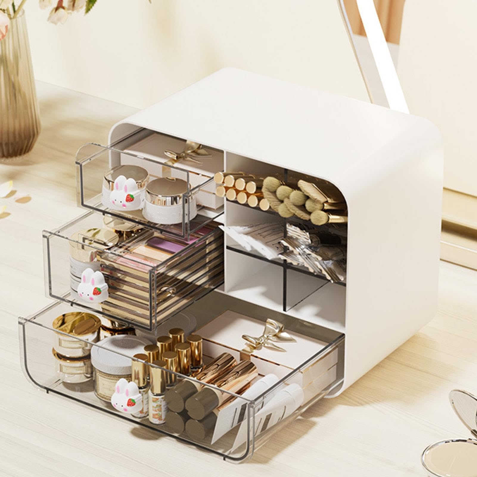 Scrivania multifunzionale – Mensola trasparente ispessita per insegnanti, casa e scuola, ideale per forniture per ufficio, cancelleria e accessori da scrivania