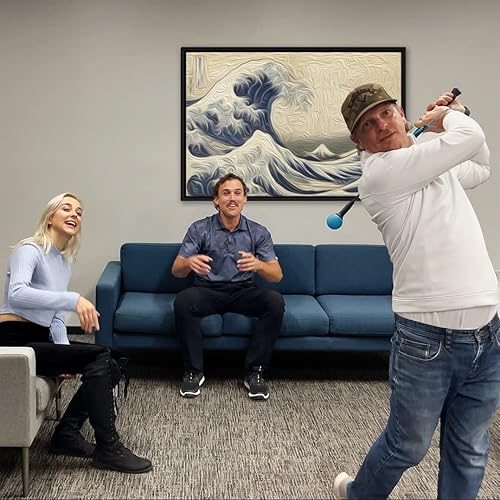 Miniatura 4 de PHIGOLF World Tour Edition - Simulador de golf en casa accede a más de 38000 campos de golf en todo el mundo Incluye un columpio compacto con peso