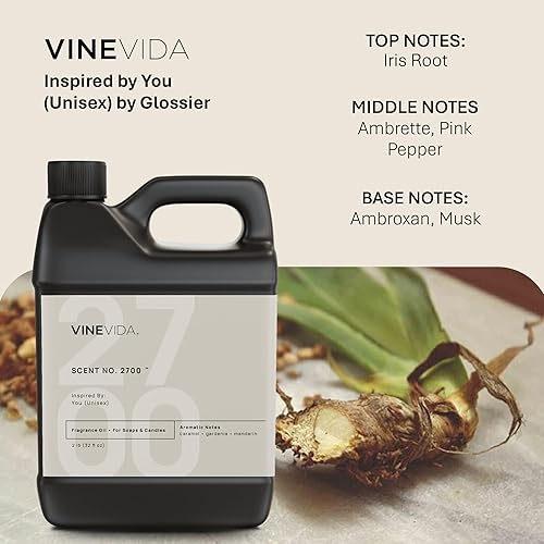 Miniatura 110 de VINEVIDA Aceite aromático n.º 4800 inspirado en un millón de hombres para fabricación de velas y jabón, fabricado en Estados Unidos