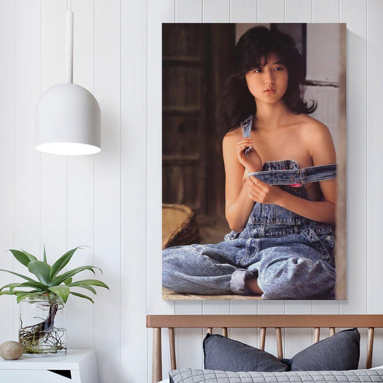Amazon.co.jp: 森尾由美 女優 若い頃3 レトロ ポスター 印刷 ポスター