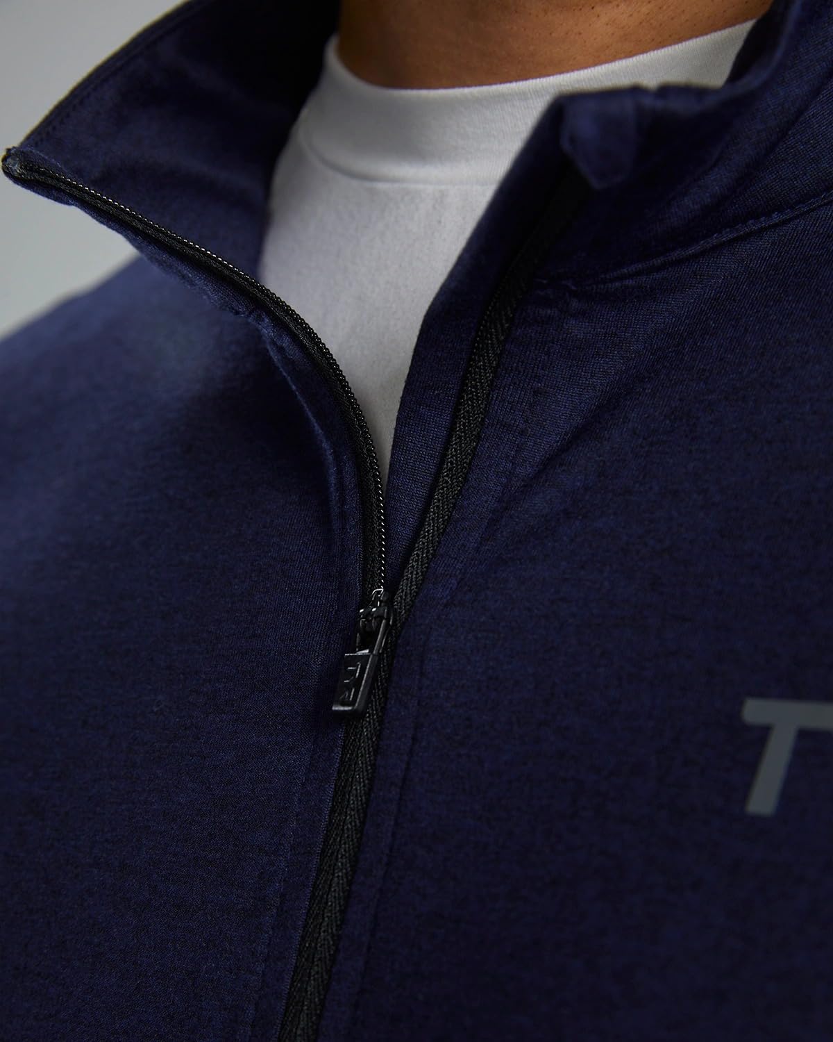 TYR T28001401L Mw 1/4 Zip Ls Shirt Navy L