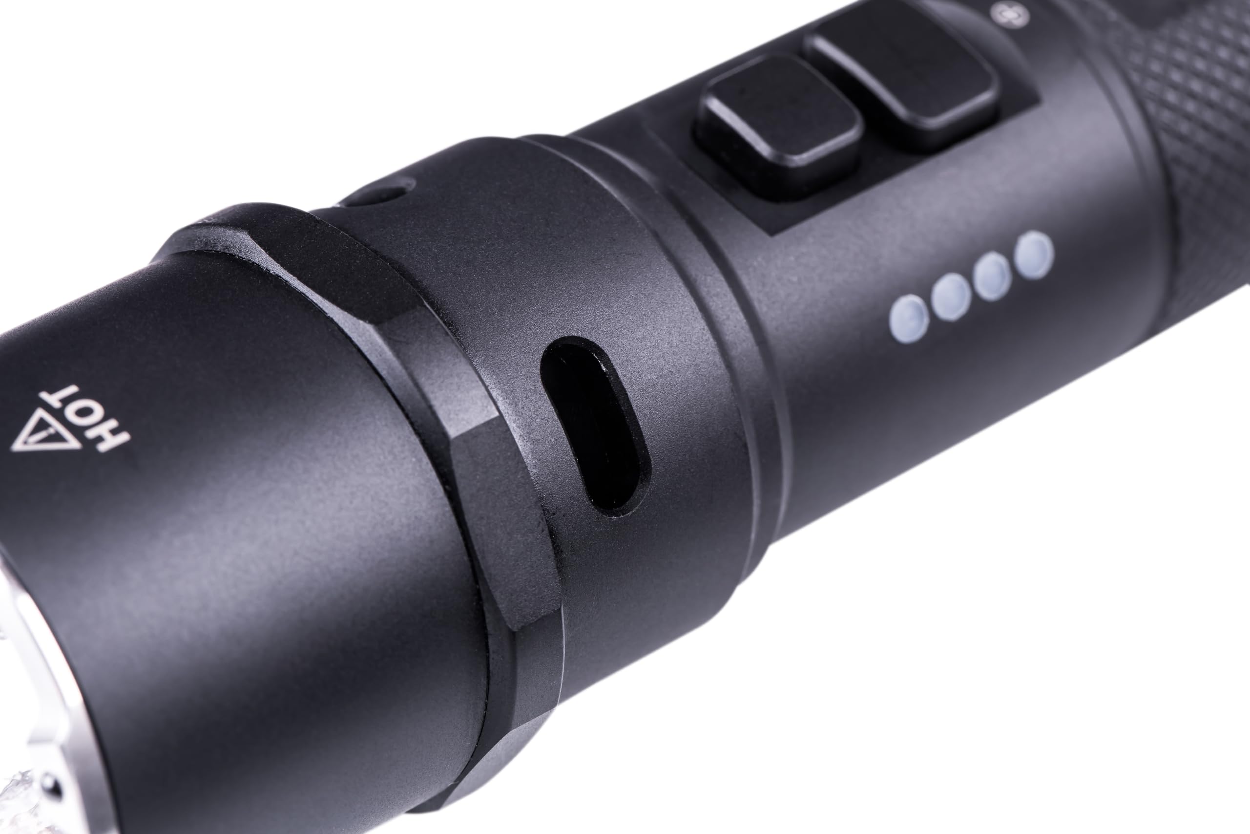 NEXTORCH Lampe torche LED P86-1600 lumens avec module sonore 120 dB - Brise-vitre d'urgence