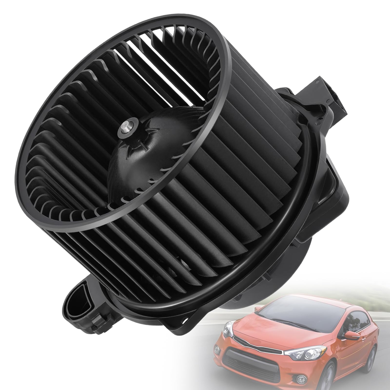 S Sonlee Hvac Heater Blower Motor With Fan Cage Compatible With Kia Forte 2019-2022, Niro 2017-2019 & Hyundai Ioniq 2017-2019, Front Side