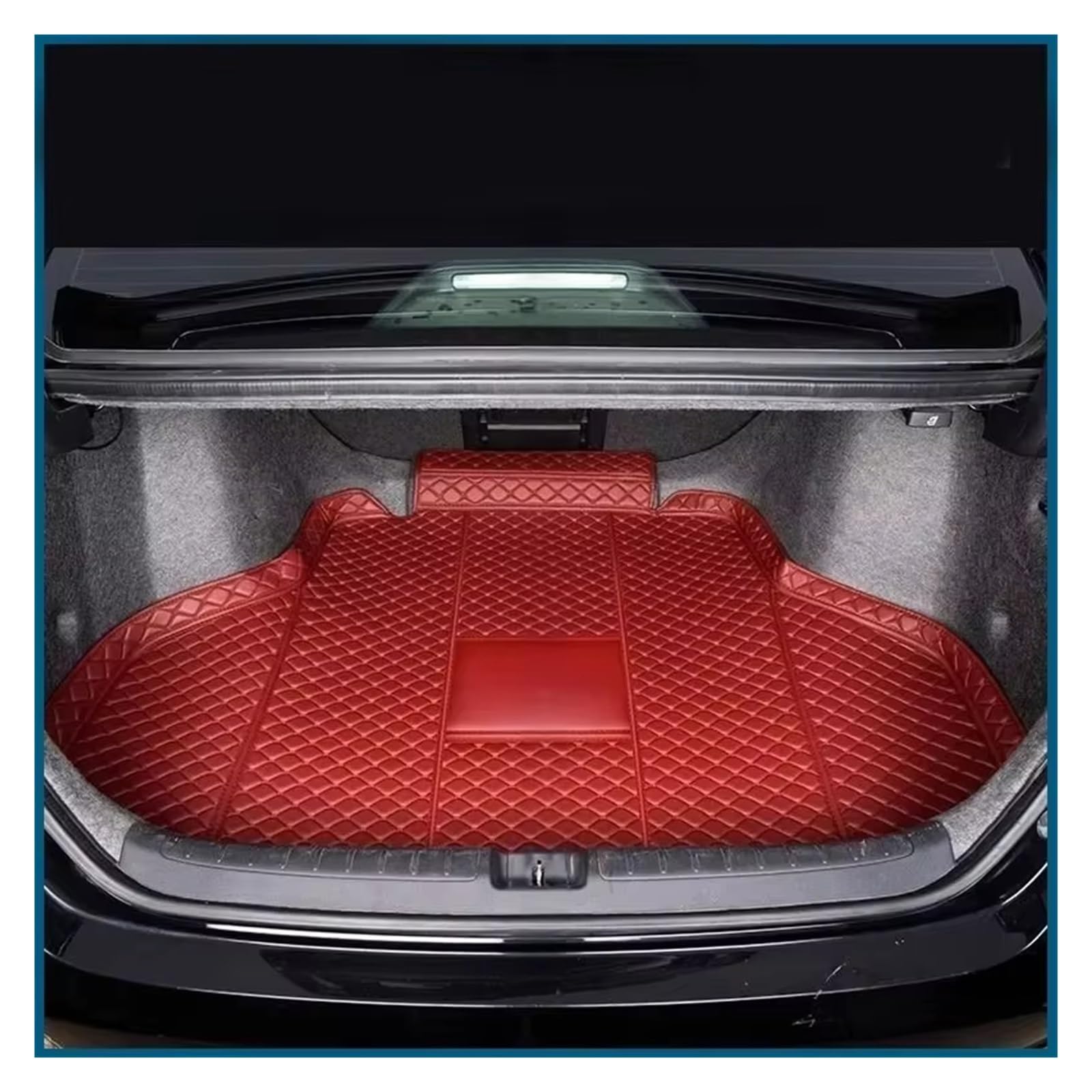 Tapis de coffre moquette Accord 10e génération revêtement coffre auto noir - 7