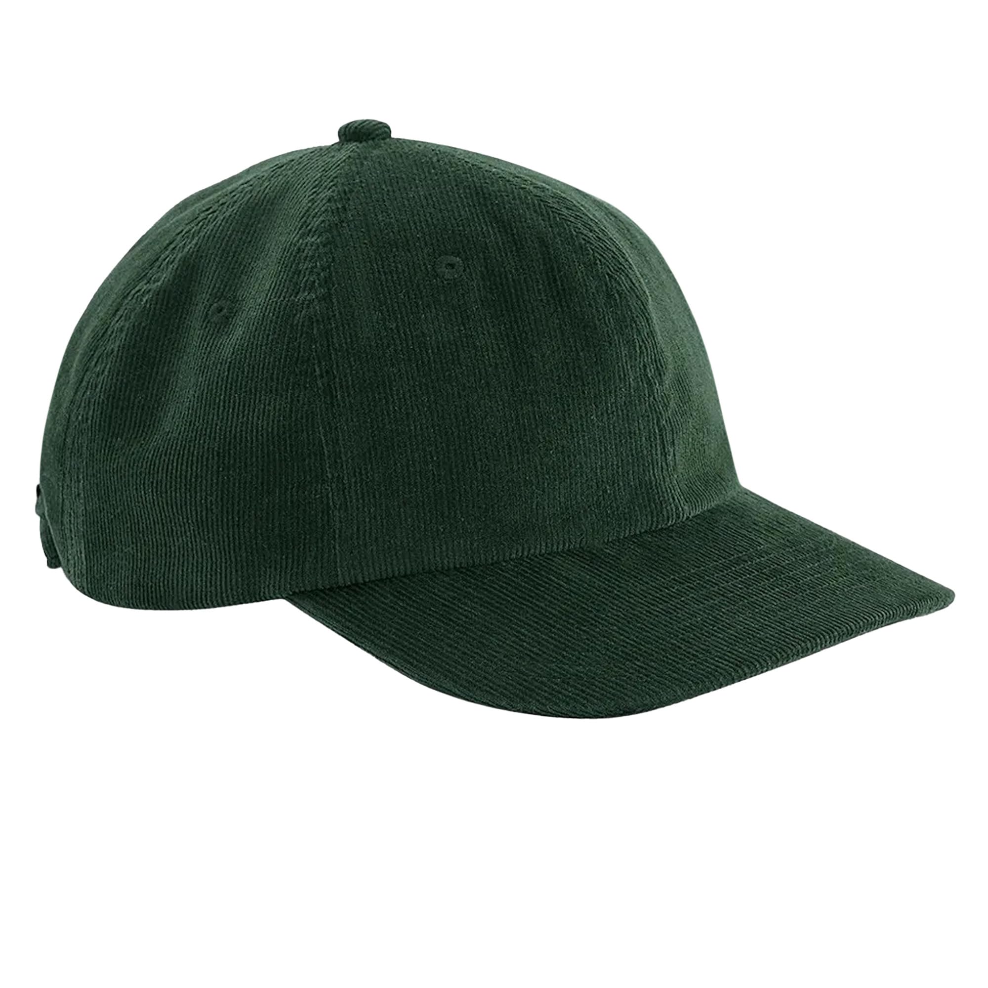 Beechfield B682 Heritage Cord Cap Dark Olive