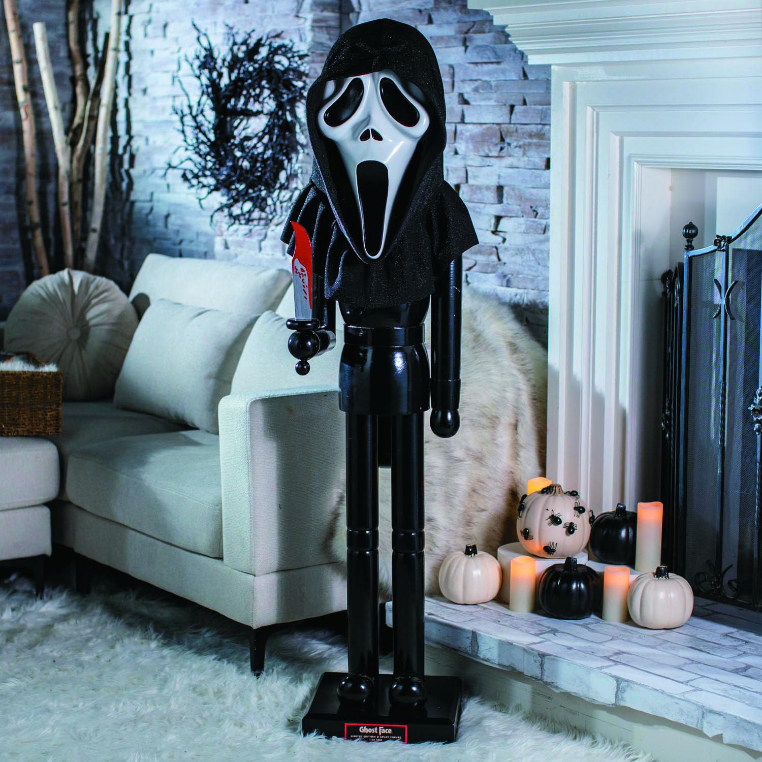 Amazon.com: Fun Express 5 Foot Ghost Face Life-Size Nutcracker