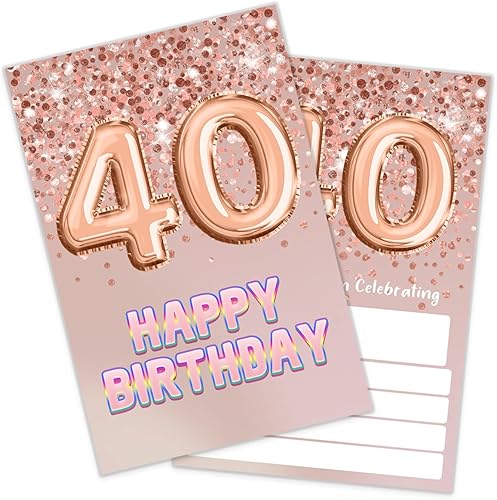 Miniatura 7 de Invitación de cumpleaños de 6 cumpleaños con purpurina de oro rosa. Invitación de cumpleaños de 6 años para niñas, celebración de fiesta,