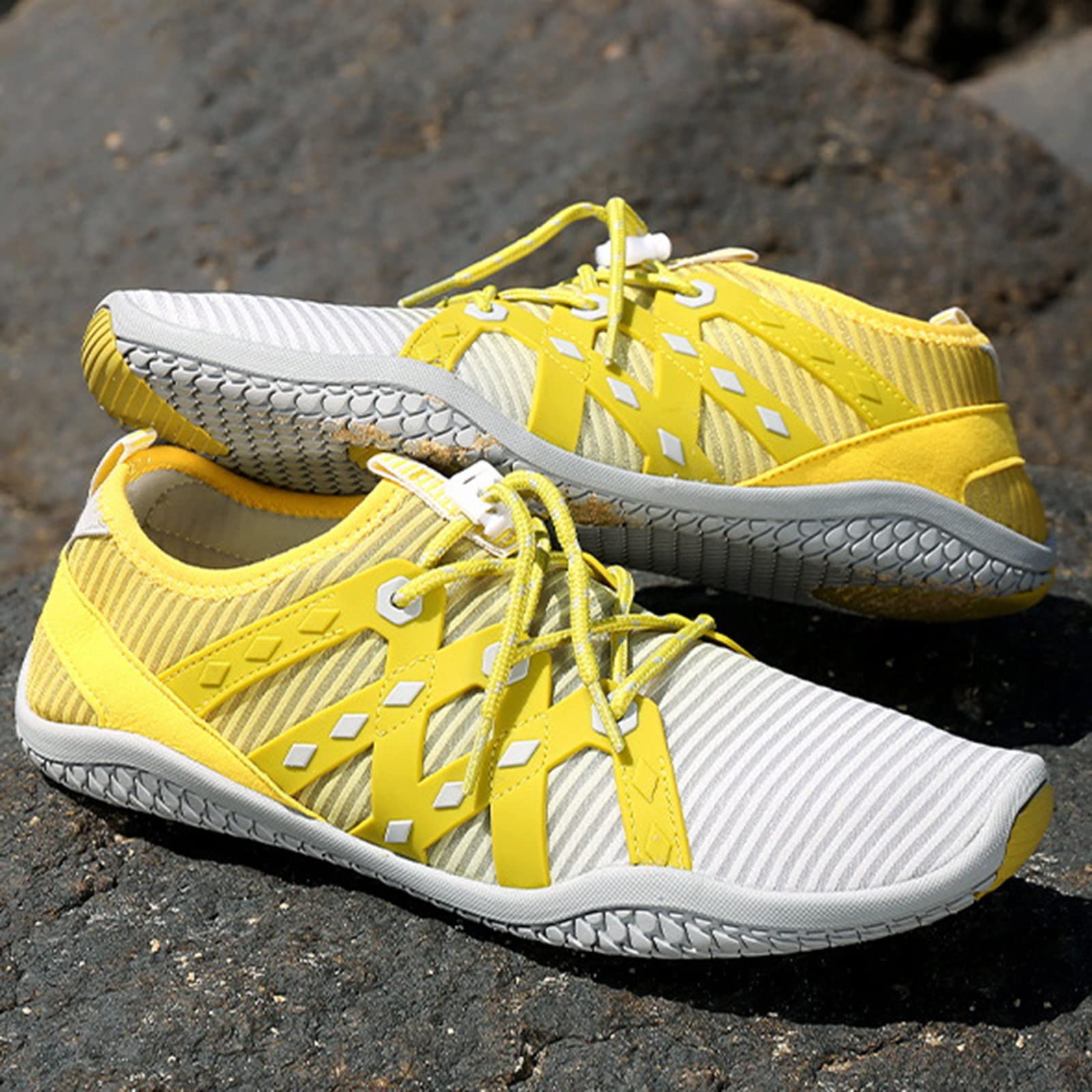 Générique Aquaschuhe für Damen, Freizeit, Outdoor, rutschfest, Tauchschuhe, Strand, schnelltrocknend, für Damen, Tauchen und Sport für Männer