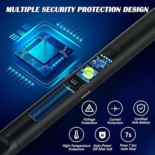 Miniatura 7 de Encendedor de velas eléctrico recargable USB C, encendedor de arco de plasma, resistente al viento, sin llama, encendedor largo con cuello flexible