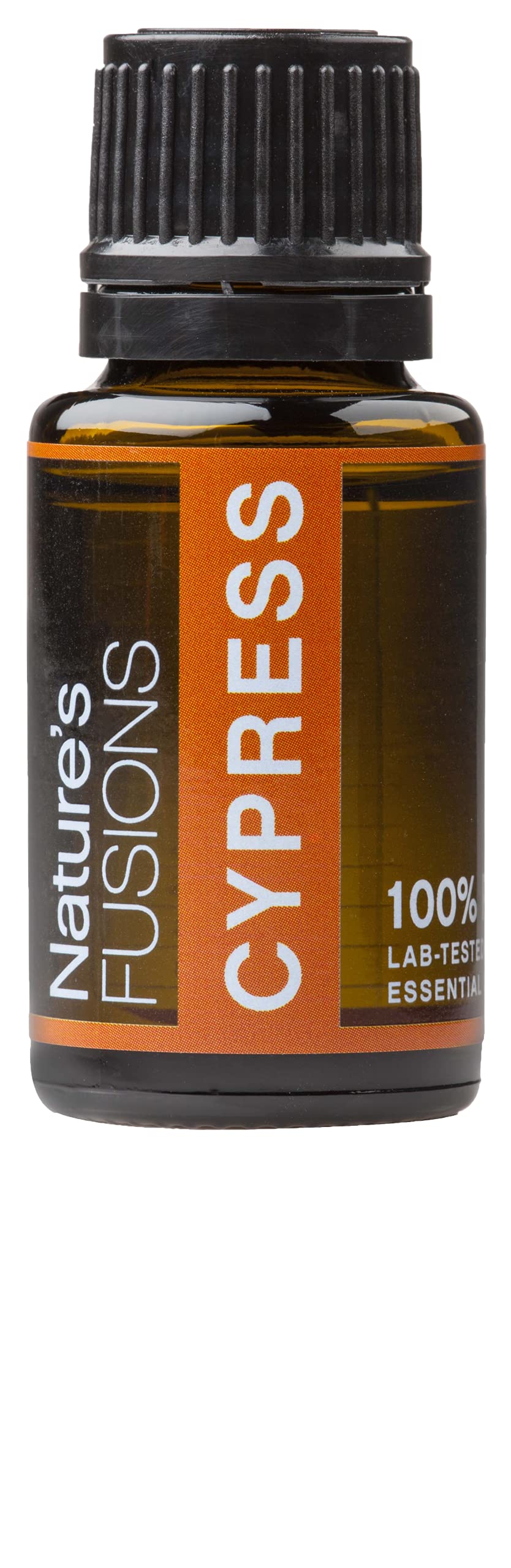 Nature's Fusions French Cypress, 100% Pure and Natural Essential Oils, Undiluted, Therapeutic Grade for Aromatherapy and Topical Use, .5 Fl Oz (Pack