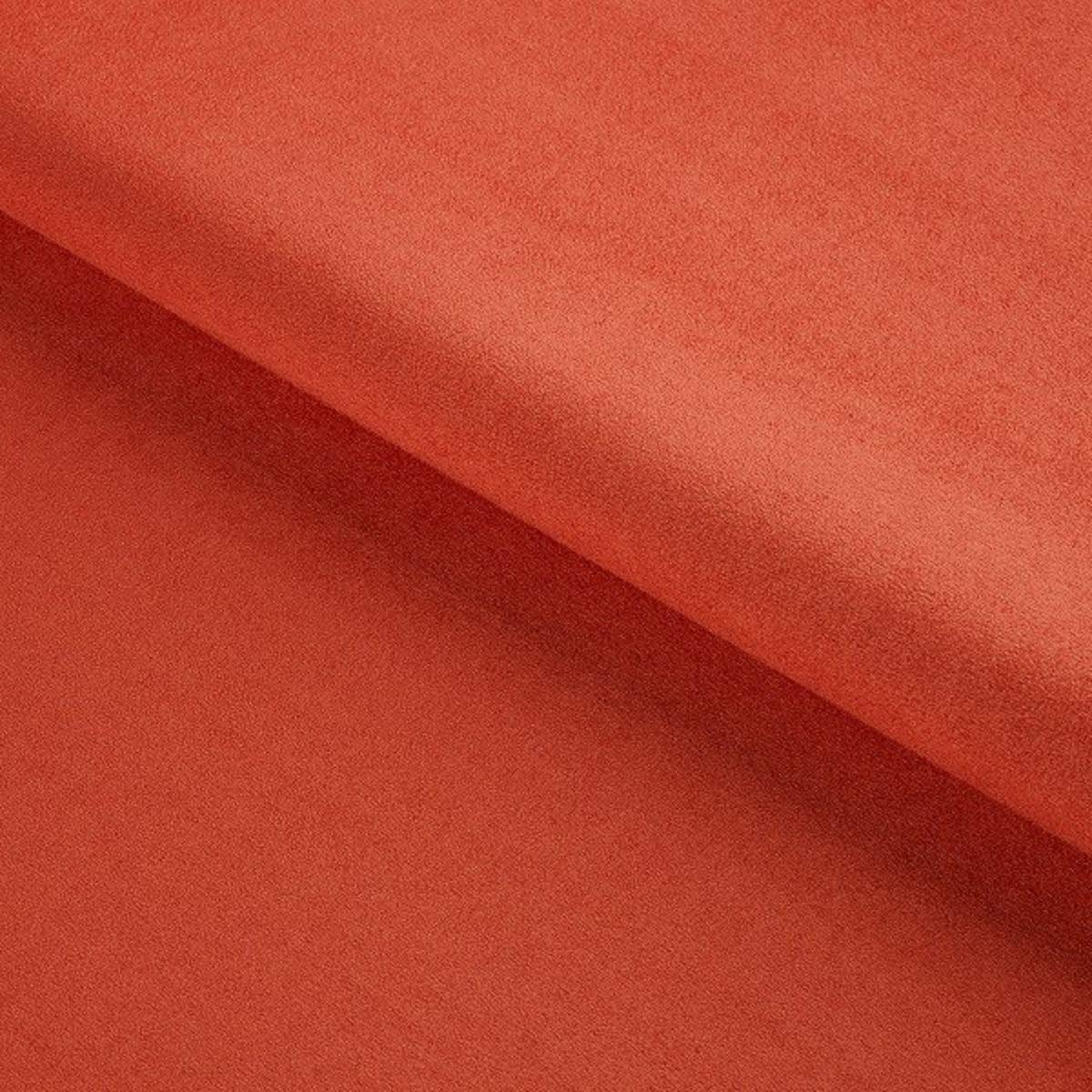 Luxury Faux Suede Fabric Material 225g Spicy Orange, 1metre 150cm x 100cm