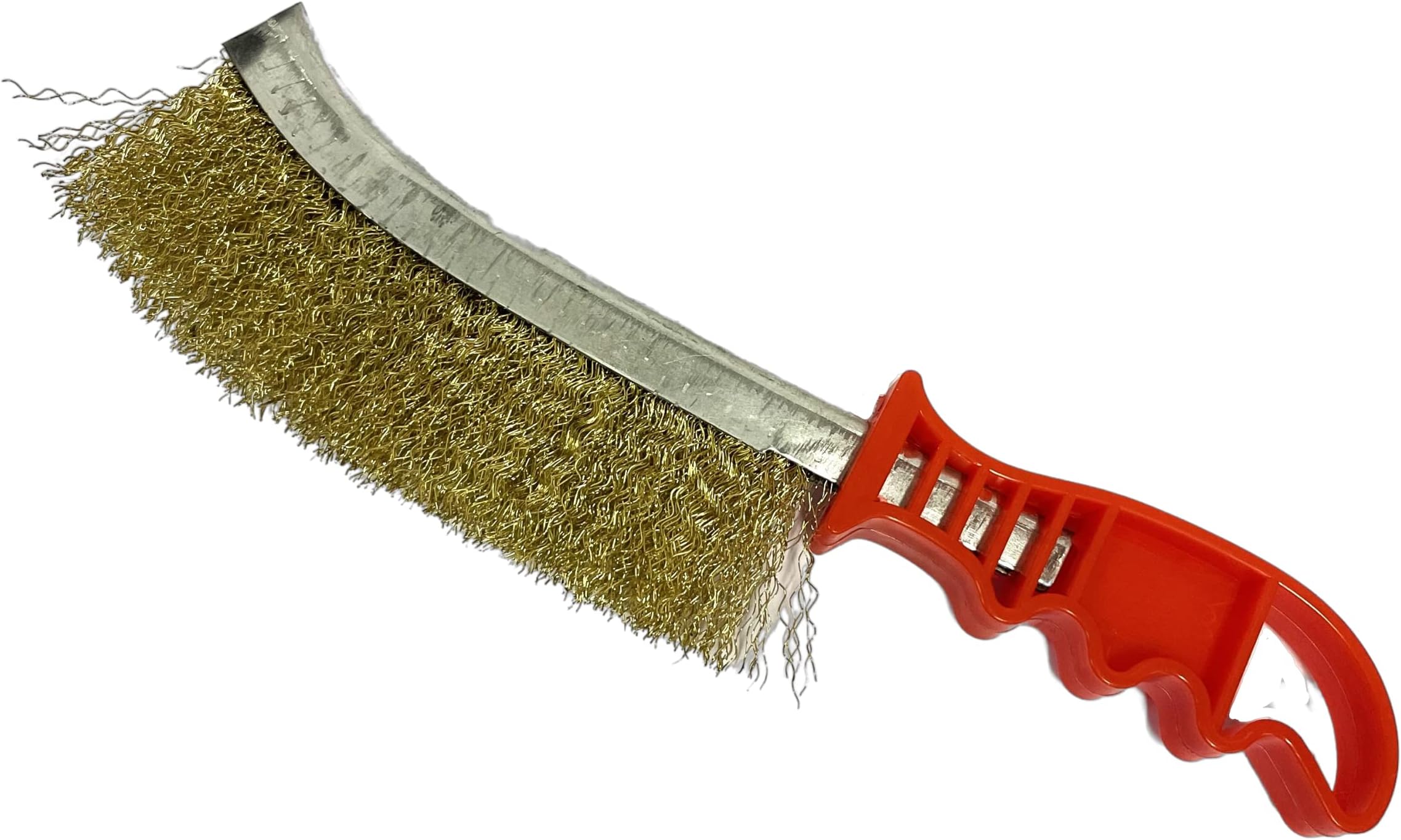 SoSupplies Hand Wire Brush With Plastic Handle . Heavy Duty . Diy Tool . Paint, Rust Remover