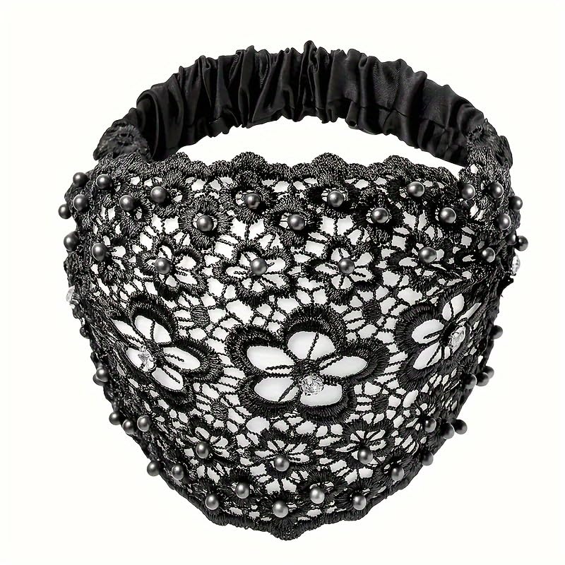 Beanie Cap for Women, Jaipuri Ponytail Beanie Winter and Autumn Skull Cap Bandana Head Wear for Women Crochet Knit Cap Beanies Warm Caps-image-0