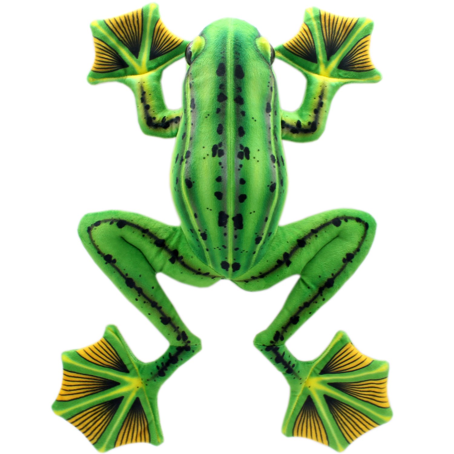 TAGLN Lifelike Stuffed Animals Green Frogs Soft Plush Toys Home Decrorations 18 Inch