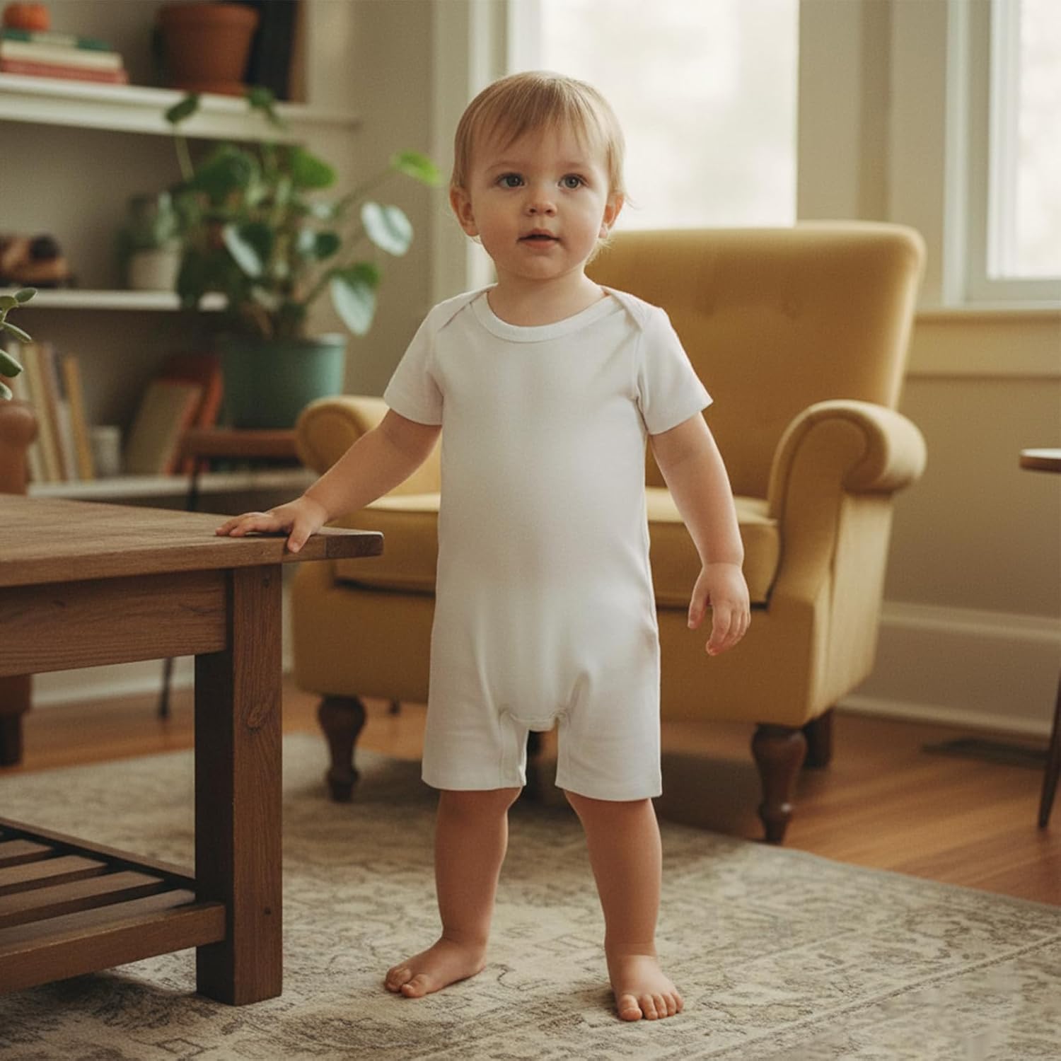 Baby Boys Girls Clothes Newborn 3-pack Romper Solid Short Sleeve One Piece Jumpsuit Infant Summer Spring Outfits - Image 6