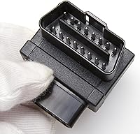 Vista 3 de Divisor OBD2, bbfly-B30 Puerto OBDII completo de 16 pines 1 macho divisor a 2 hembras Cable de extensión 1.6IN/4CM (B30 1PACK)