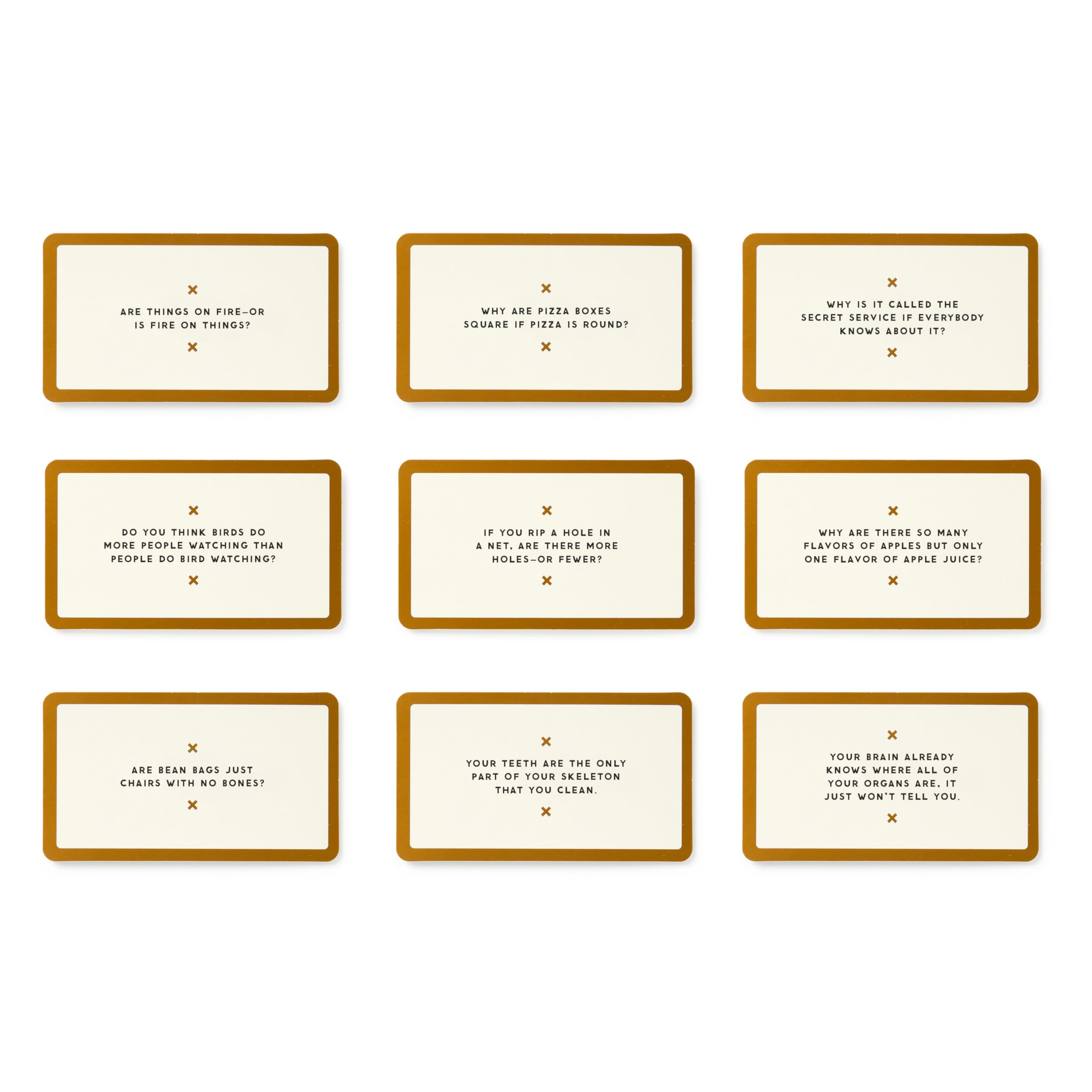 Brass Monkey Stoner Thoughts - Social Party Game with 200+ Unique and Entertaining Conversation Starter Cards For Stoners - Image 4