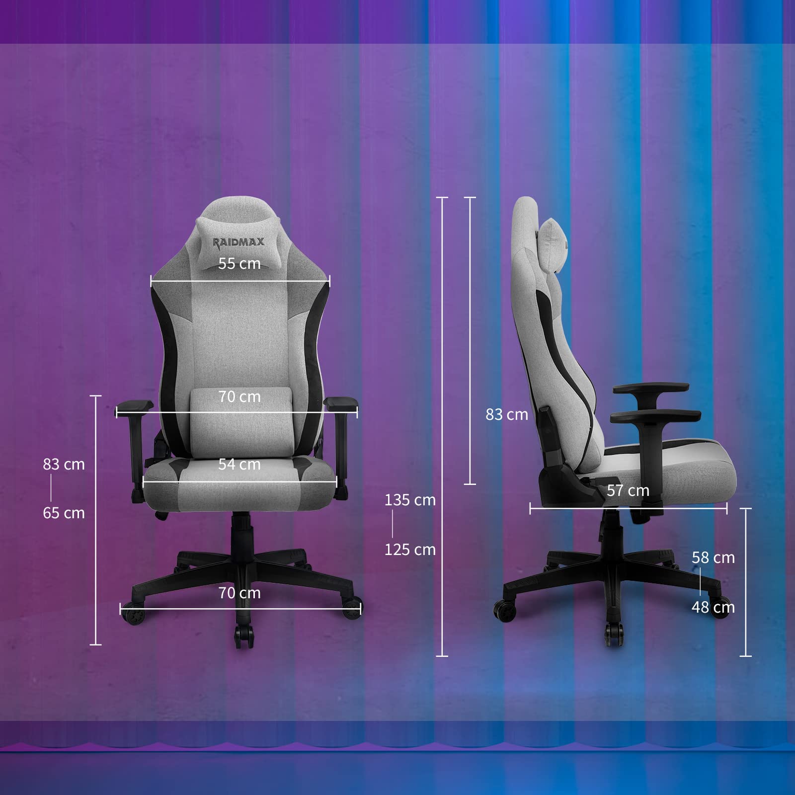 Amazon.com: Raidmax DK802 Series Computer-Gaming-Chairs