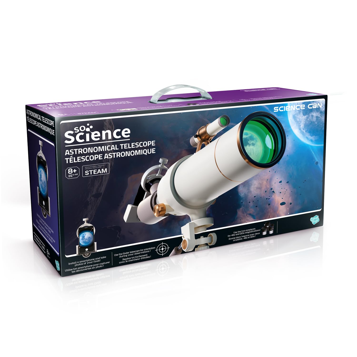 Canal Toys - So Science - Telescopio Astronomico - COS002