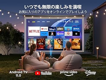 Amazon.co.jp: 【Android TV11.0搭載&進級版DLP】WiMiUS Q3