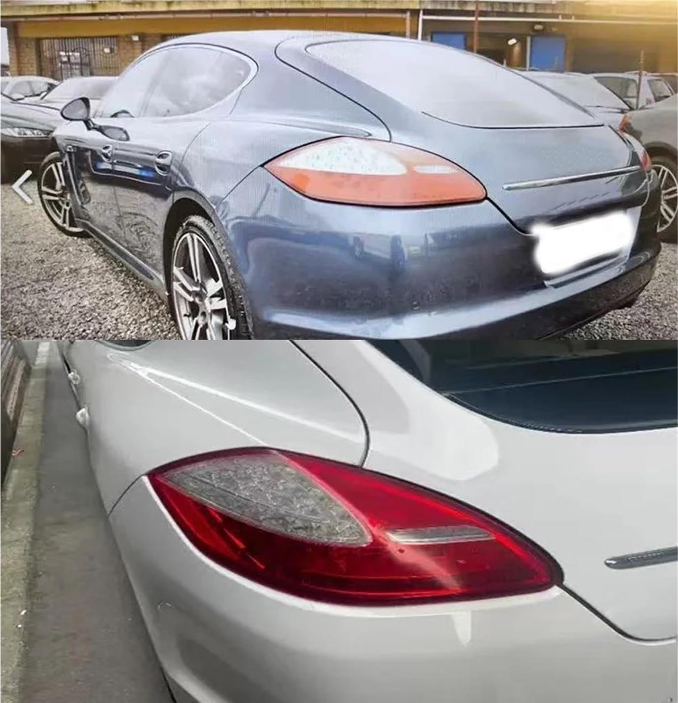 Fari Posteriori Per Porsche Per Panamera 970.1 2010-2013 Fanali Posteriori Per Auto Modificati Indicatori Di Direzione Luci Sostituisci Alogene (B,2014-2016)