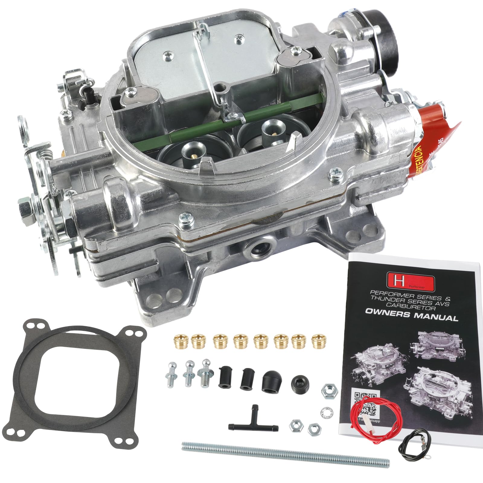 Photo 1 of 1411 performer 750 CFM 4 Barrel Square Bore Electric Choke comaptible With Chevy 454 c.i.d and Ford 460 c.i.d.(1411)
