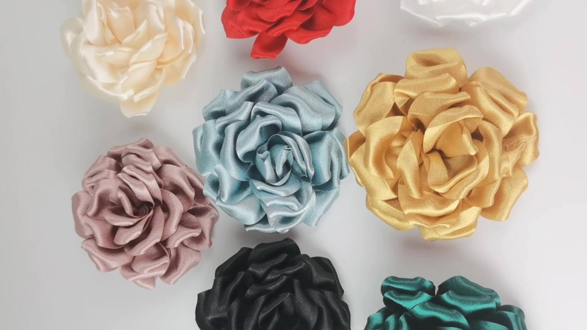 Mecool Taglio di capelli grande rosa spilla fiore fiore testa fermaglio capelli ragazza accessori festa di nozze rosso Mecool Taglio di capelli grande rosa spilla fiore fiore testa fermaglio capelli ragazza accessori festa di nozze rosso
