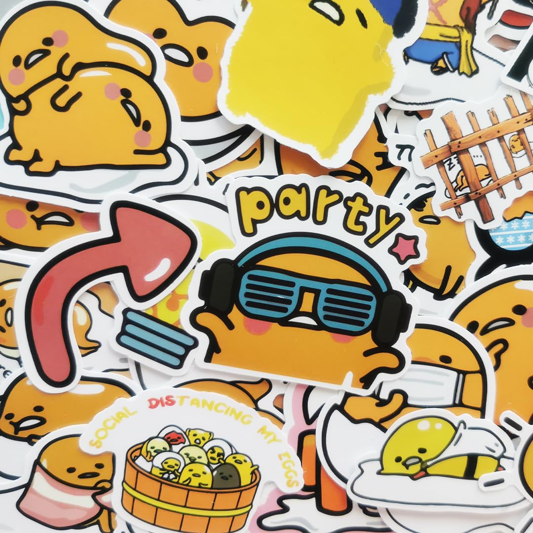 Amazon.co.jp: 120枚 ぐでたま ステッカー セット 可愛い漫画 ぐでたま