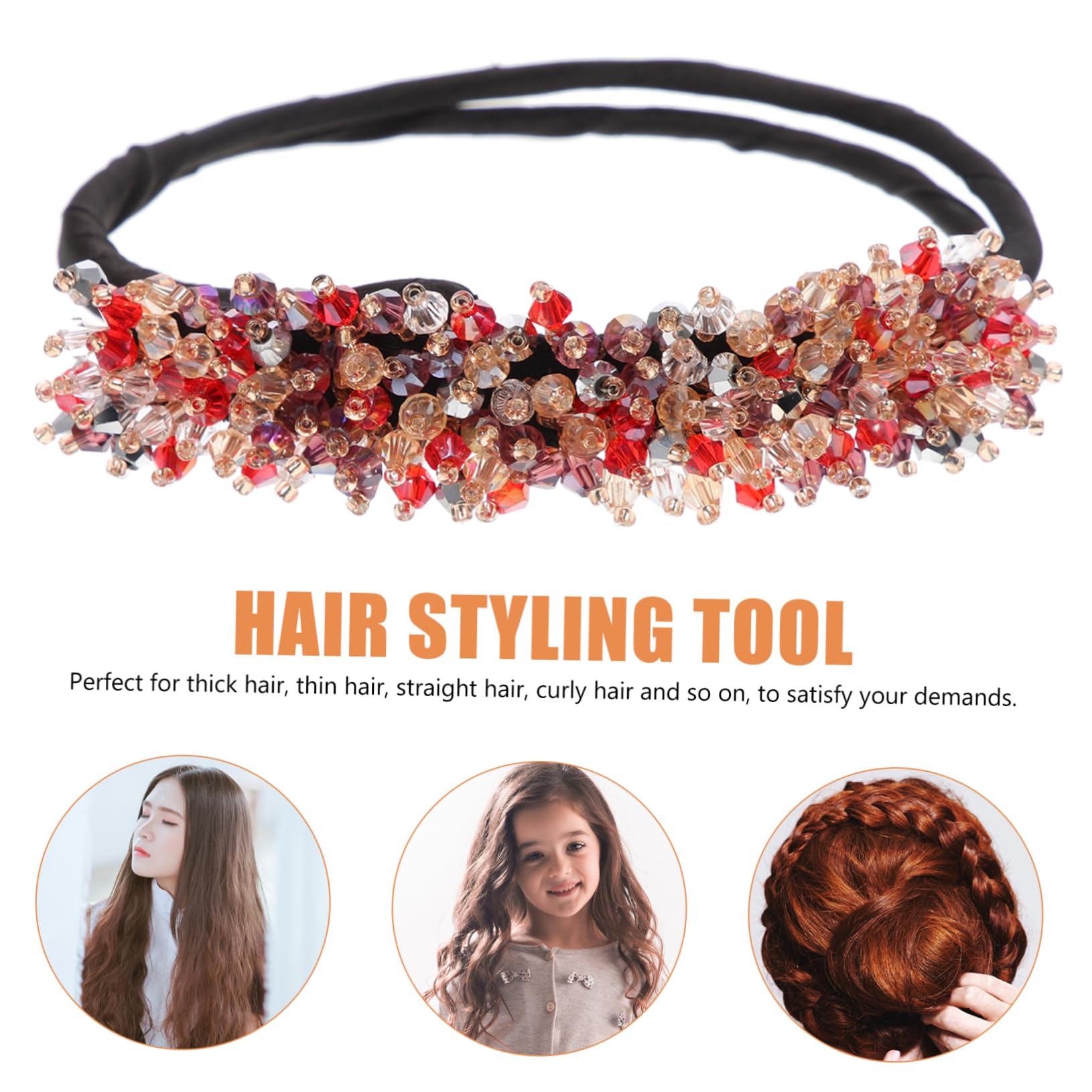Didiseaon 4 Juegos De Moldeadores De Moños Para Cabello Accesorios Para Moños Herramienta De Peinado Para Mujeres 3 Piezas X 4